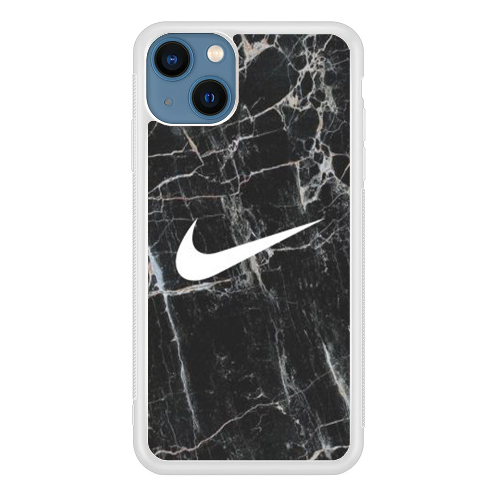 Nike Black Marble iPhone 13 Case