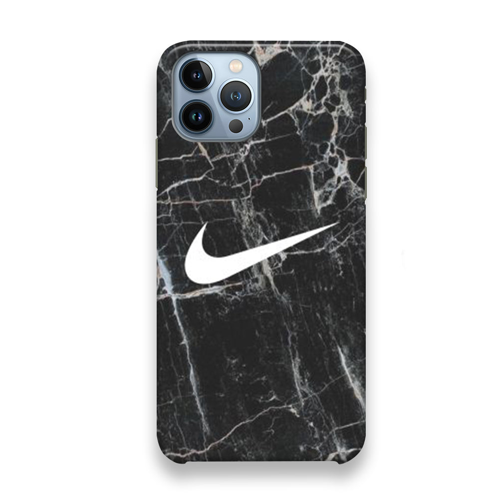 Nike Black Marble iPhone 13 Pro Case