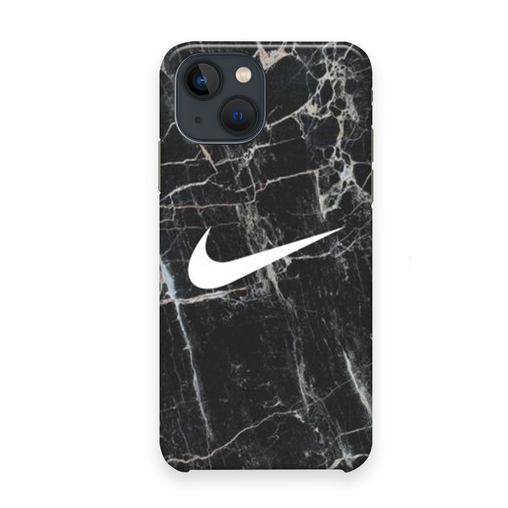 Nike Black Marble iPhone 13 Case