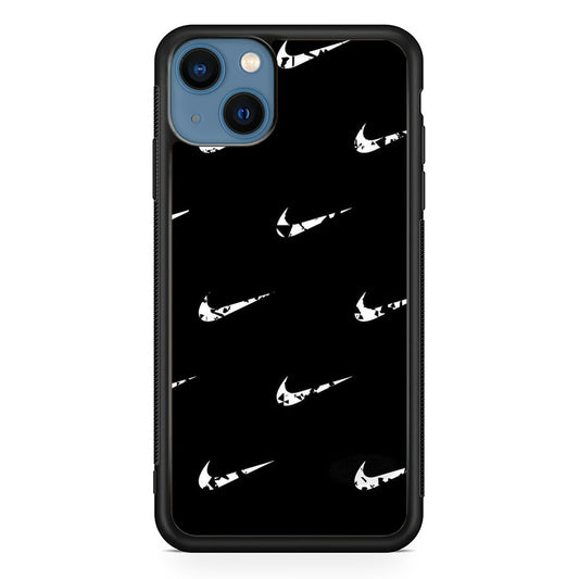 Nike Black Symbol Wallpaper iPhone 13 Case