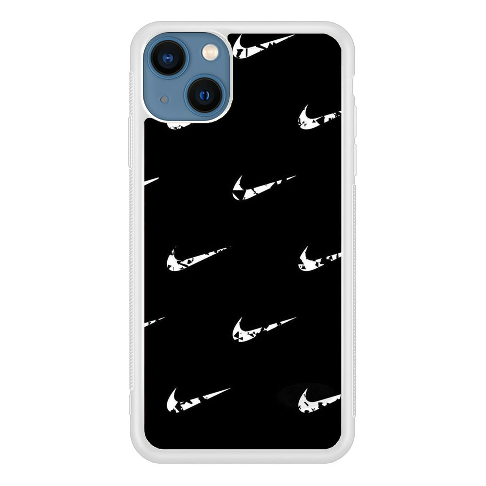 Nike Black Symbol Wallpaper iPhone 13 Case