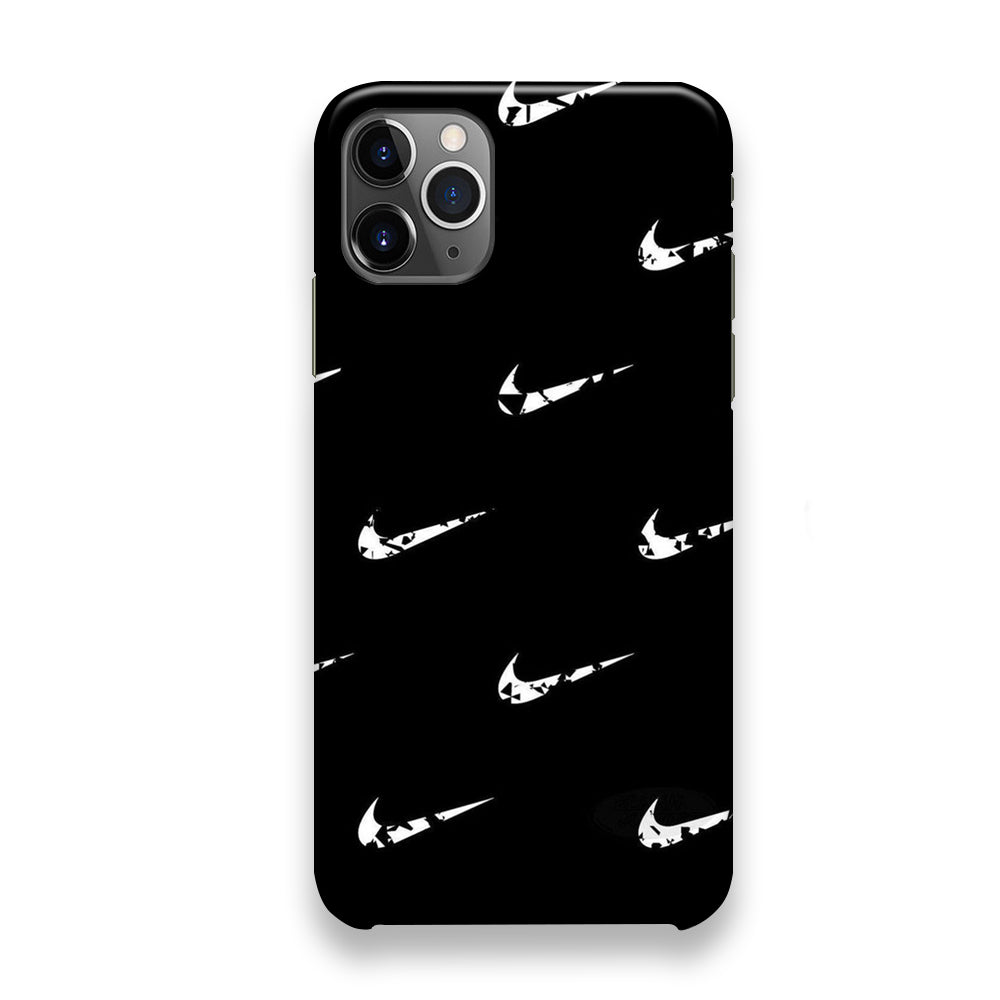 Nike Black Symbol Wallpaper iPhone 12 Pro Max Case