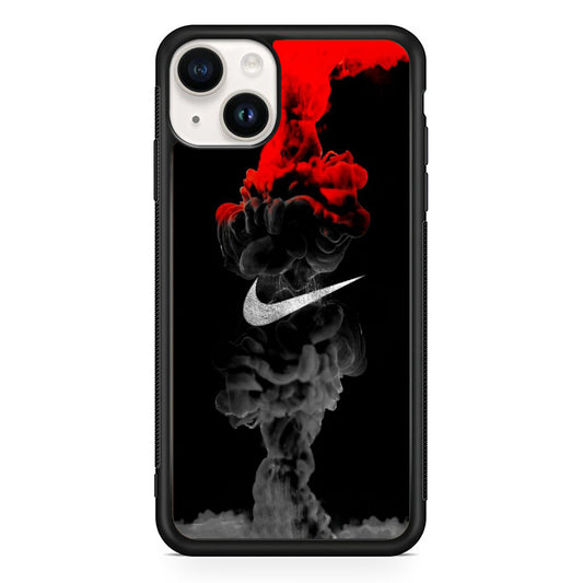 Nike Dark Red Liquid Soda iPhone 14 Case