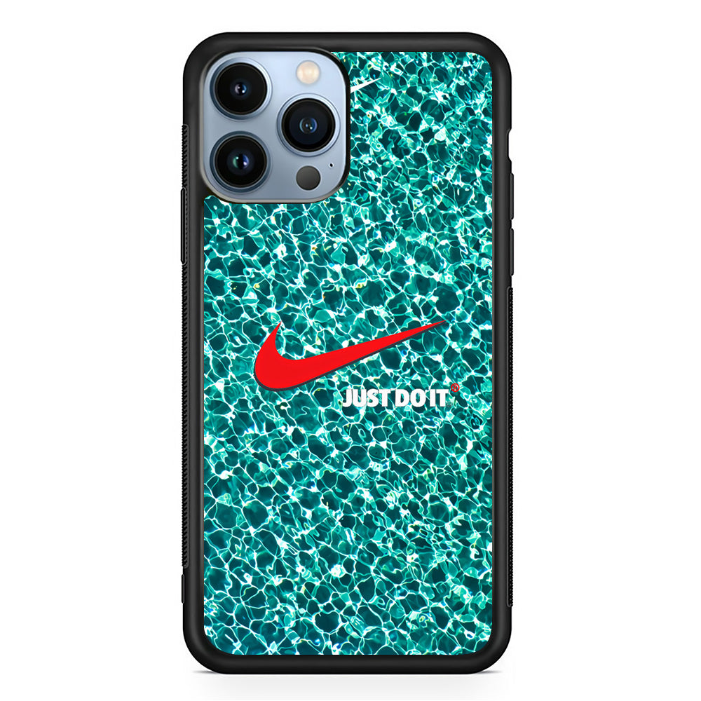 Nike Red Shiny iPhone 13 Pro Max Case