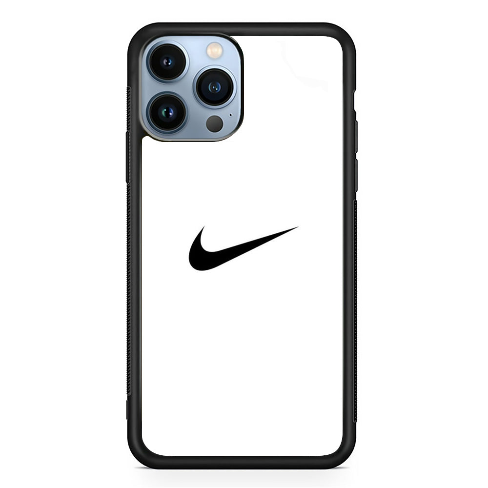Nike White iPhone 13 Pro Max Case