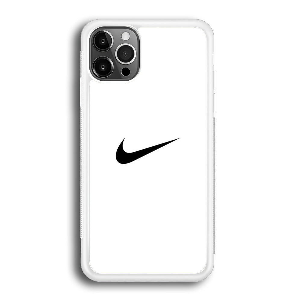 Nike White iPhone 12 Pro Max Case