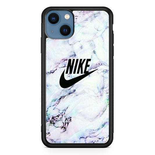 Nike White Marble iPhone 13 Case