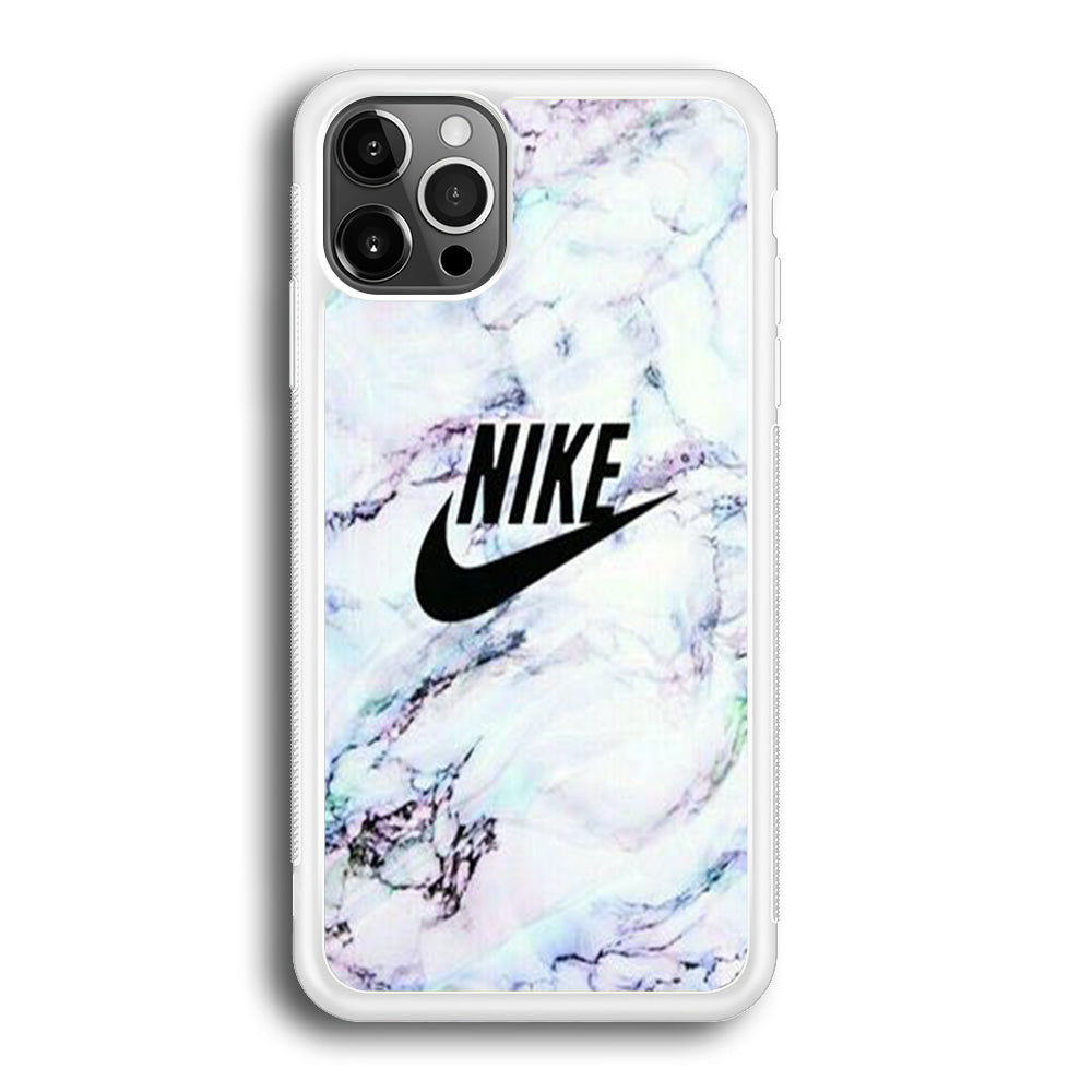 Nike White Marble iPhone 12 Pro Max Case