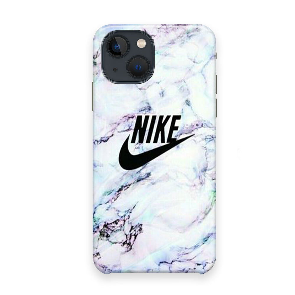 Nike White Marble iPhone 13 Case