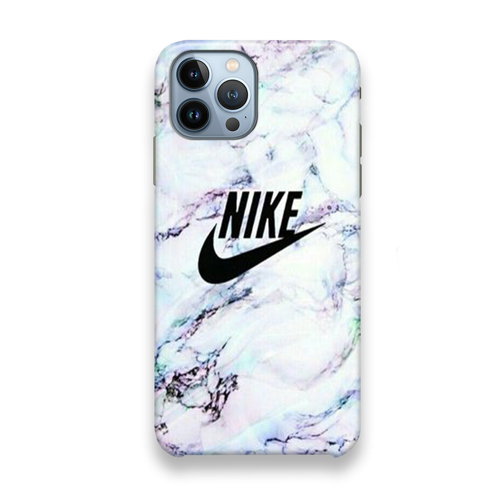 Nike White Marble iPhone 13 Pro Max Case