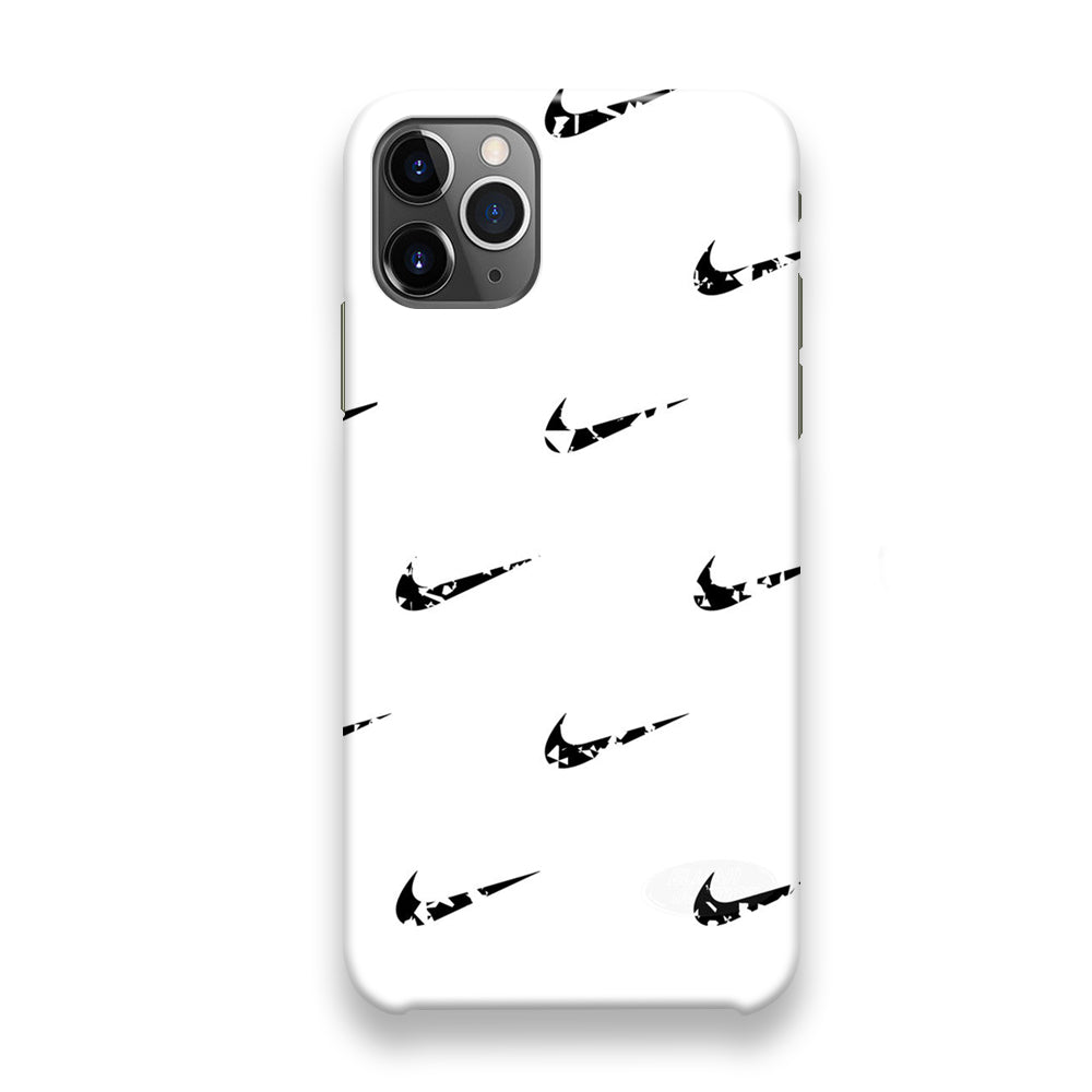 Nike White Symbol Wallpaper iPhone 12 Pro Max Case