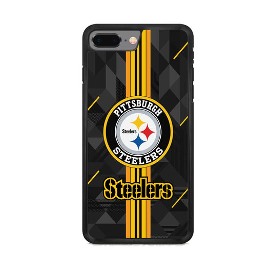 Pittsburgh Steelers Black Shapes iPhone 7 Plus Case