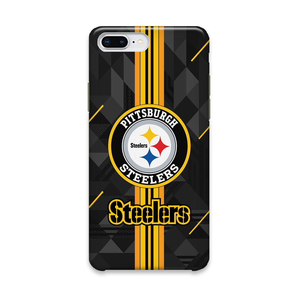 Pittsburgh Steelers Black Shapes iPhone 7 Plus Case