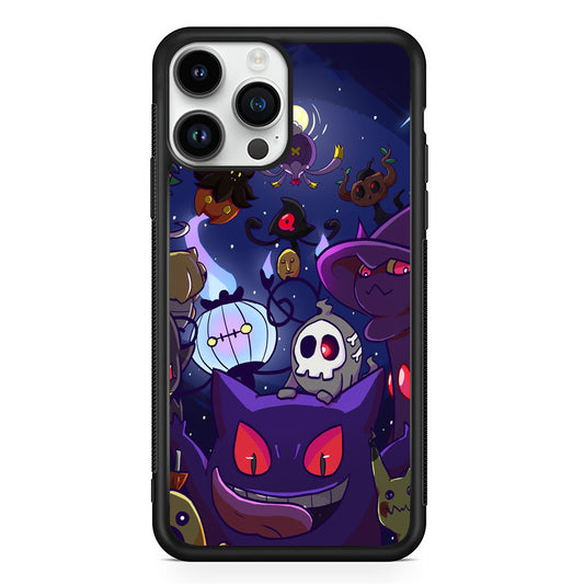 Pokemon Feel The Halloween iPhone 14 Pro Max Case