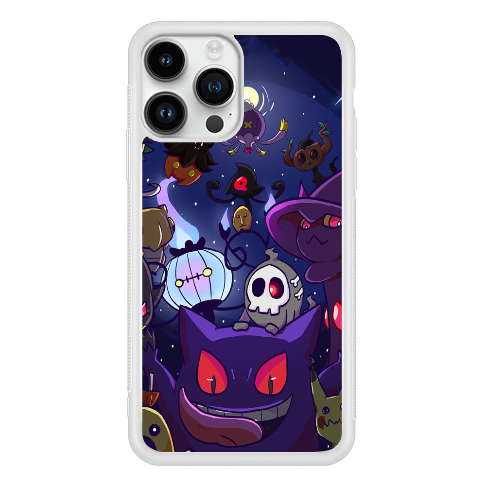 Pokemon Feel The Halloween iPhone 15 Pro Max Case