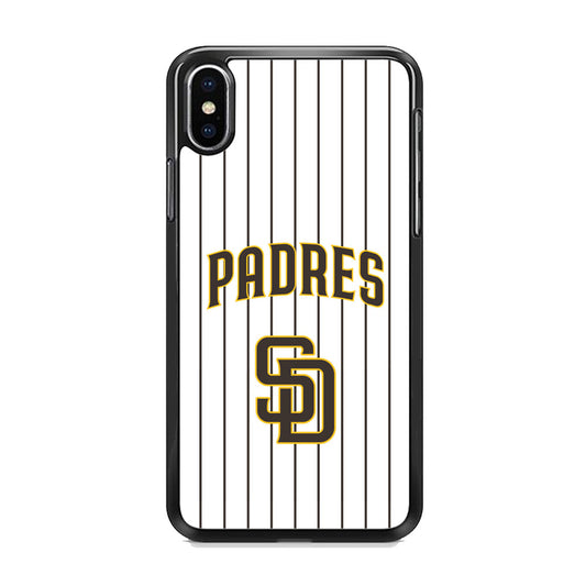San Diego Padres Line of Excelent iPhone X Case