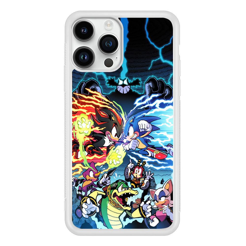 Sonic The Hedgehog Brother Versus iPhone 14 Pro Case
