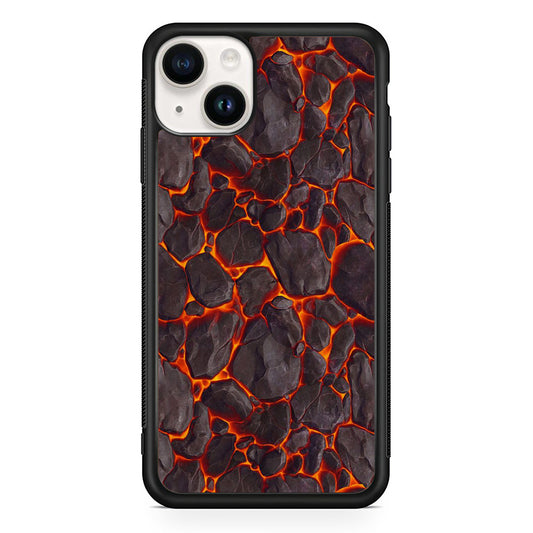 Wall Magma iPhone 15 Case