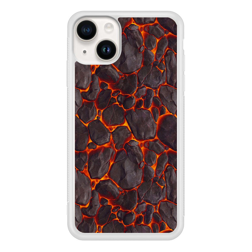Wall Magma iPhone 15 Case