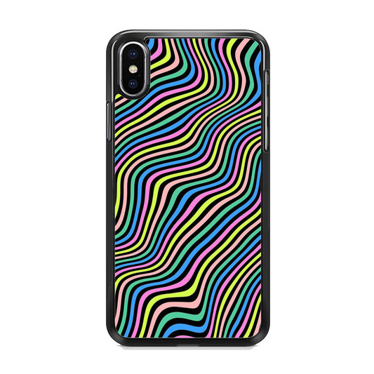 Abstract Marble Map iPhone Xs Case - milcasestore