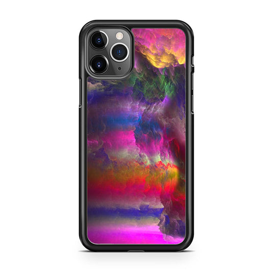 Abstract Pink And Mix Cloud iPhone 11 Pro Case