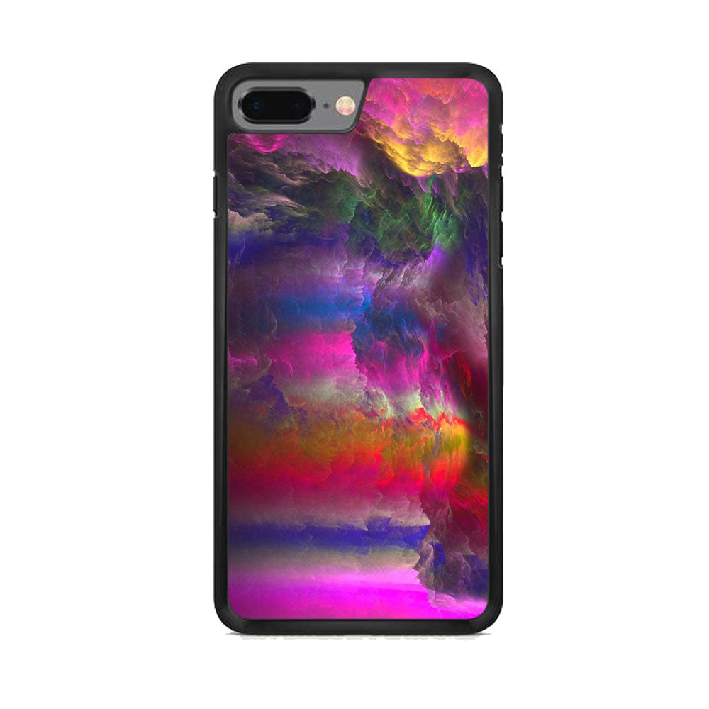 Abstract Pink And Mix Cloud iPhone 7 Plus Case
