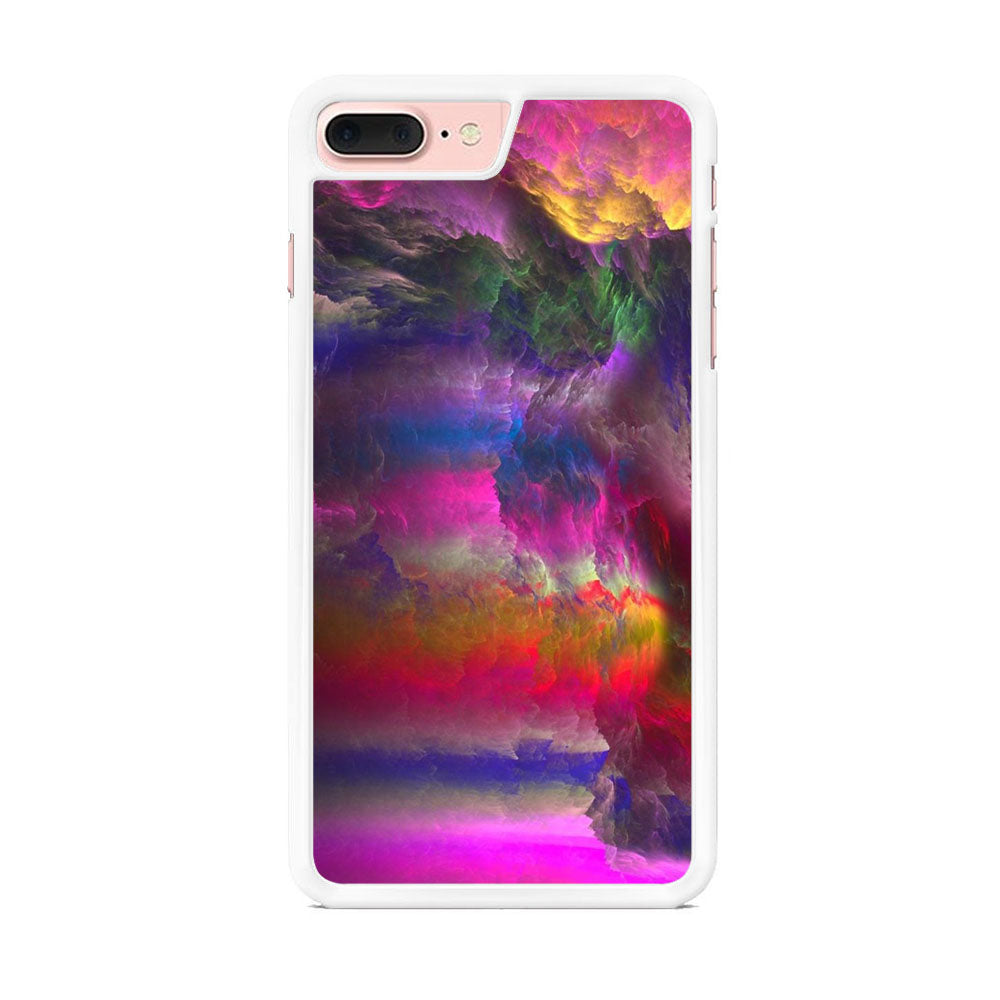 Abstract Pink And Mix Cloud iPhone 7 Plus Case