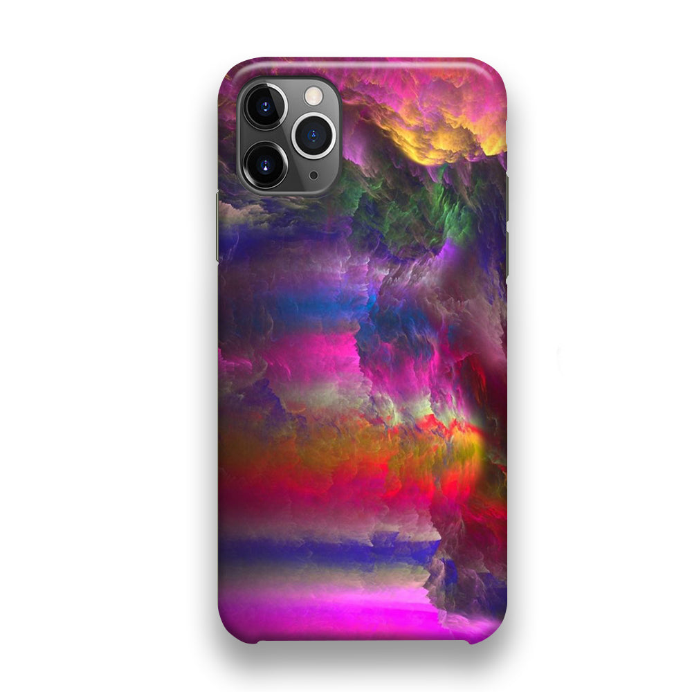 Abstract Pink And Mix Cloud iPhone 11 Pro Case