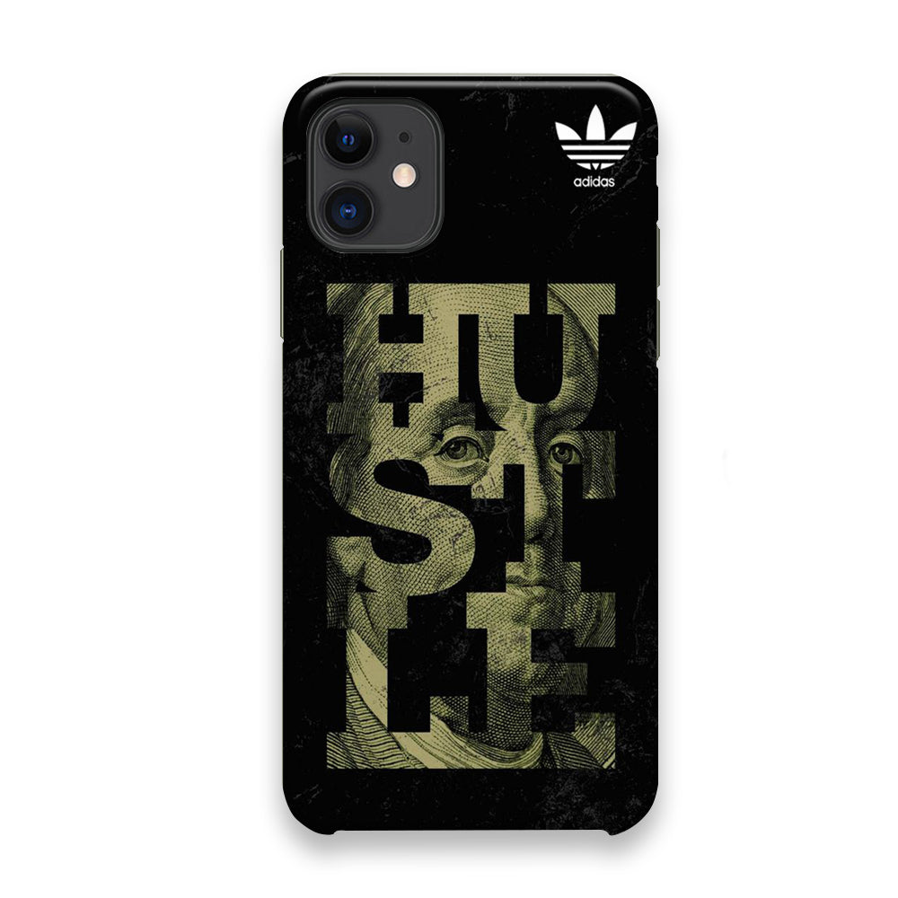 Adidas Hustle Black iPhone 11 Case
