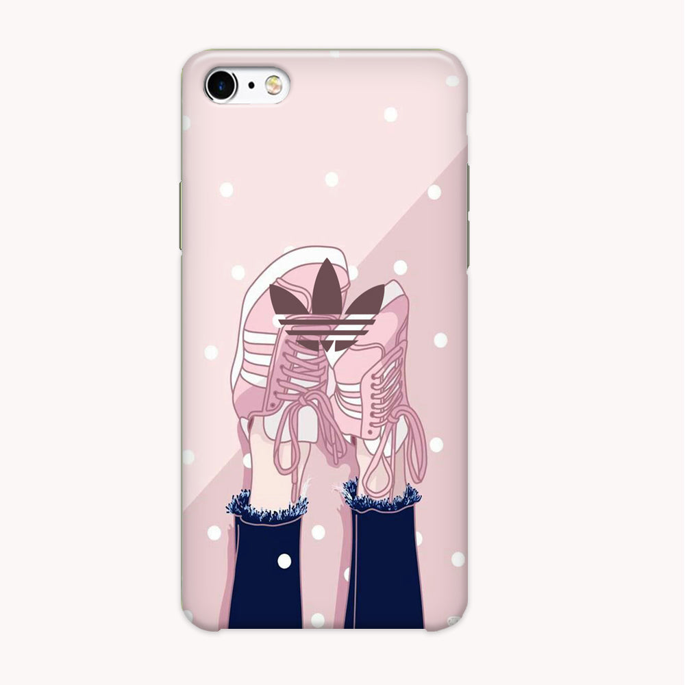 Adidas Pink Shoes Polka Dot iPhone 6 | 6s Case