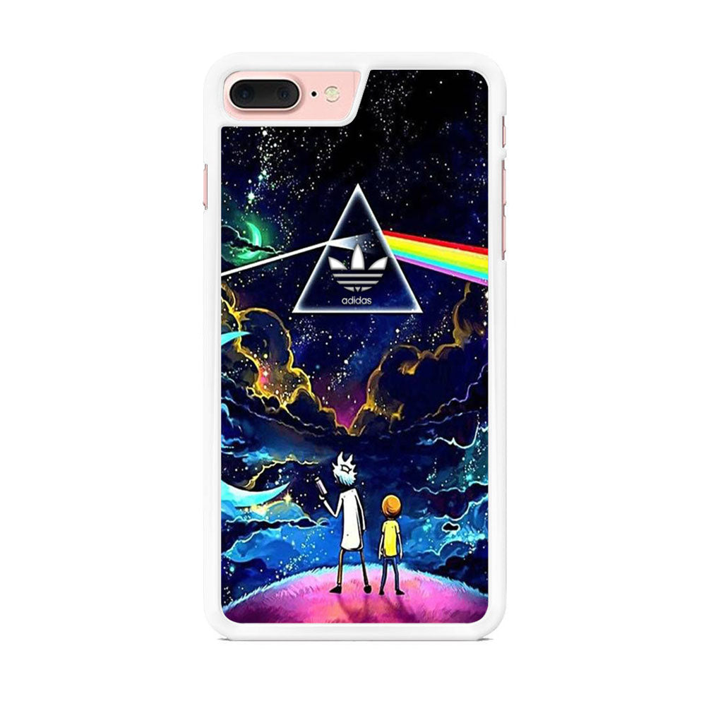 Adidas Rick Morty Space iPhone 7 Plus Case