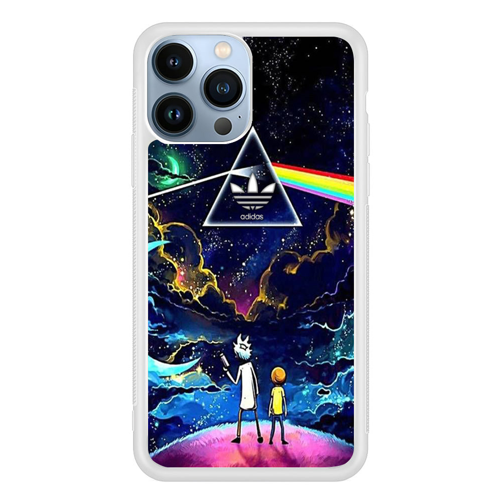Adidas Rick Morty Space iPhone 13 Pro Case