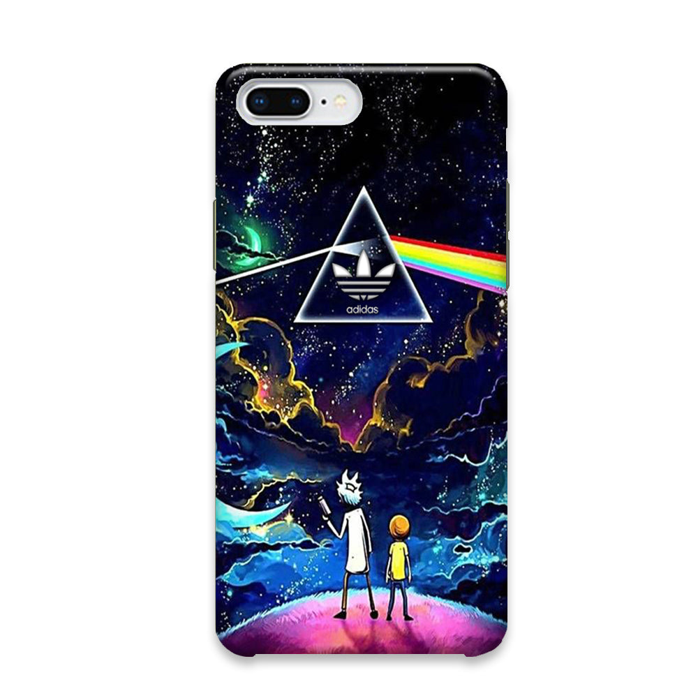 Adidas Rick Morty Space iPhone 7 Plus Case