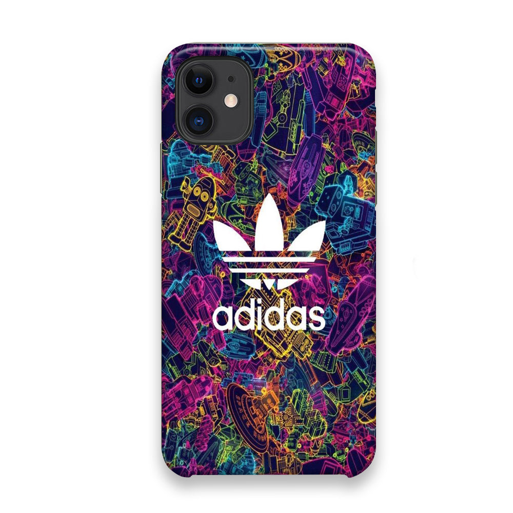 Adidas Robot Wallpaper iPhone 11 Case