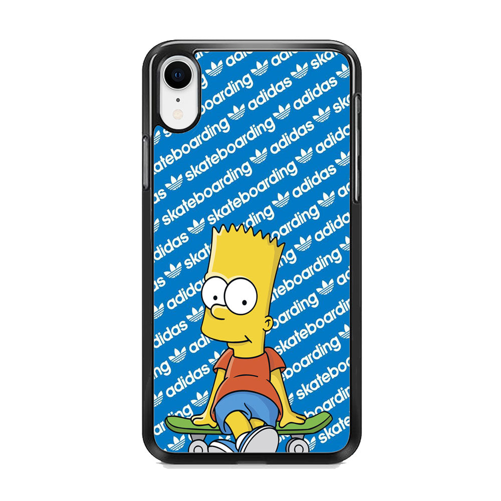 Adidas Skateboarding Bart Simpson iPhone XR Case