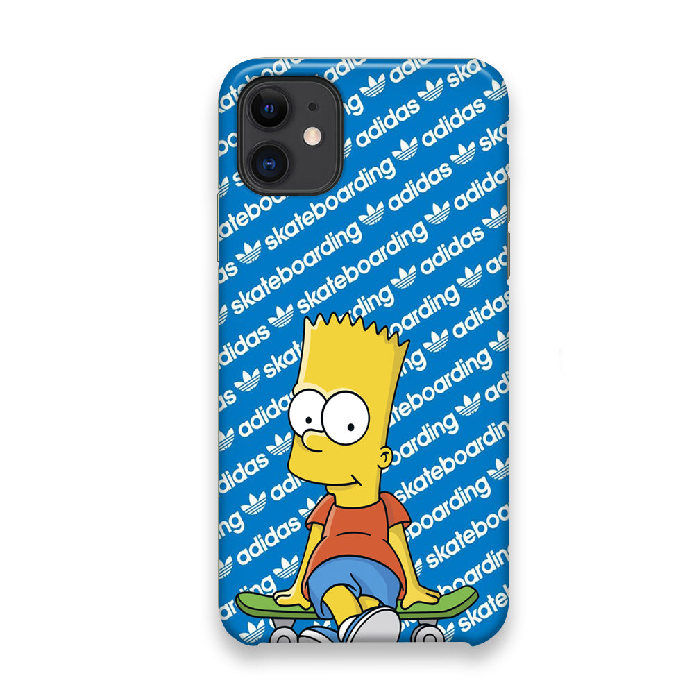 Adidas Skateboarding Bart Simpson iPhone 11 Case