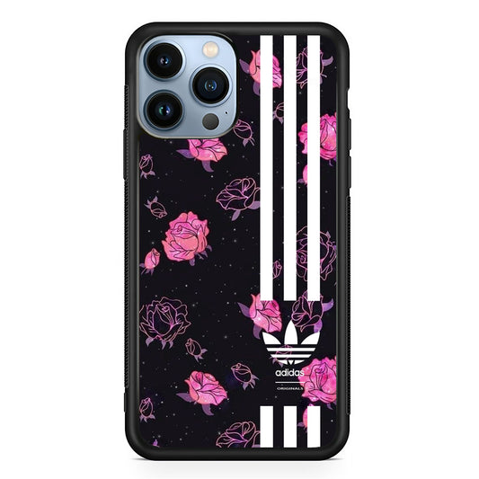 Adidas Space Flower Background iPhone 13 Pro Case