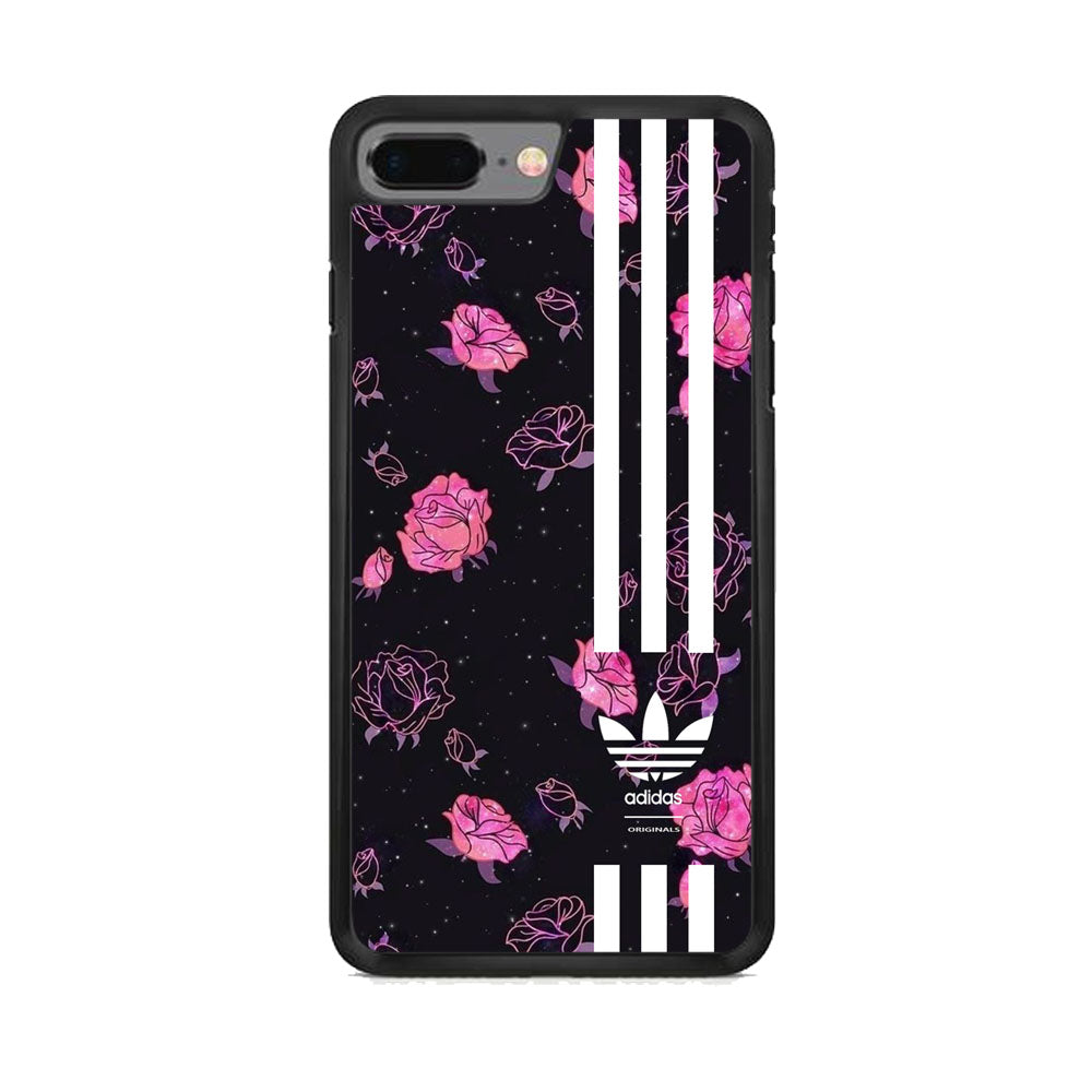 Adidas Space Flower Background iPhone 7 Plus Case