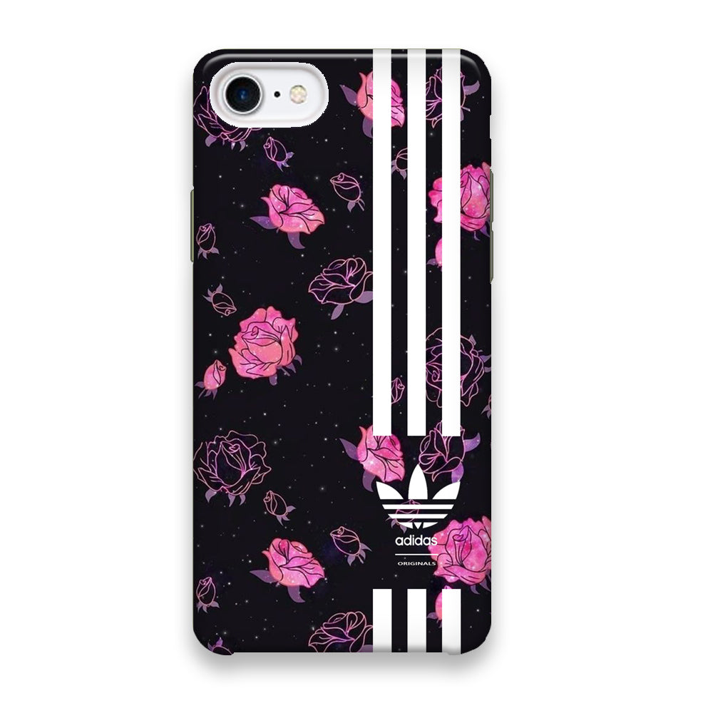 Adidas Space Flower Background iPhone 8 Case