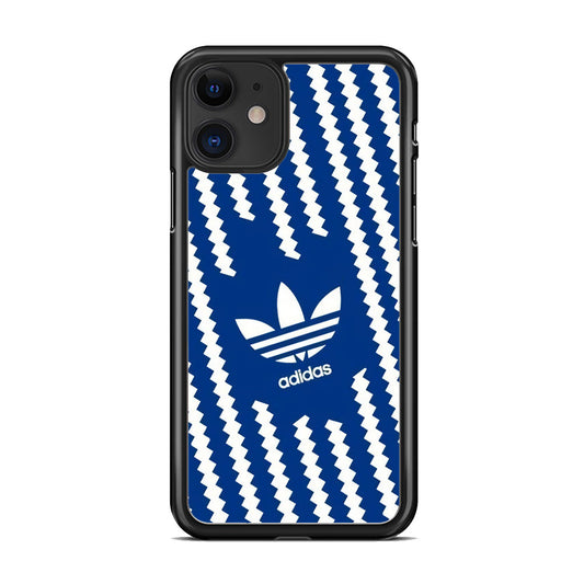 Adidas Stripe Blue Dominant iPhone 11 Case