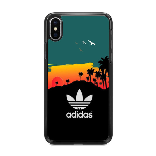 Adidas Sunset On Hill iPhone Xs Case