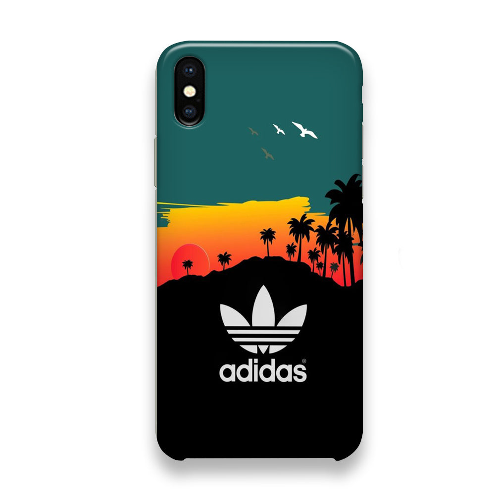Adidas Sunset On Hill iPhone Xs Case