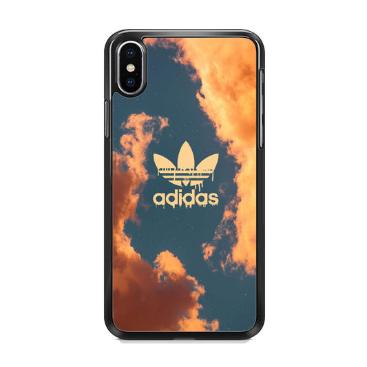 Adidas melted Logo In The Sky iPhone Xs Case