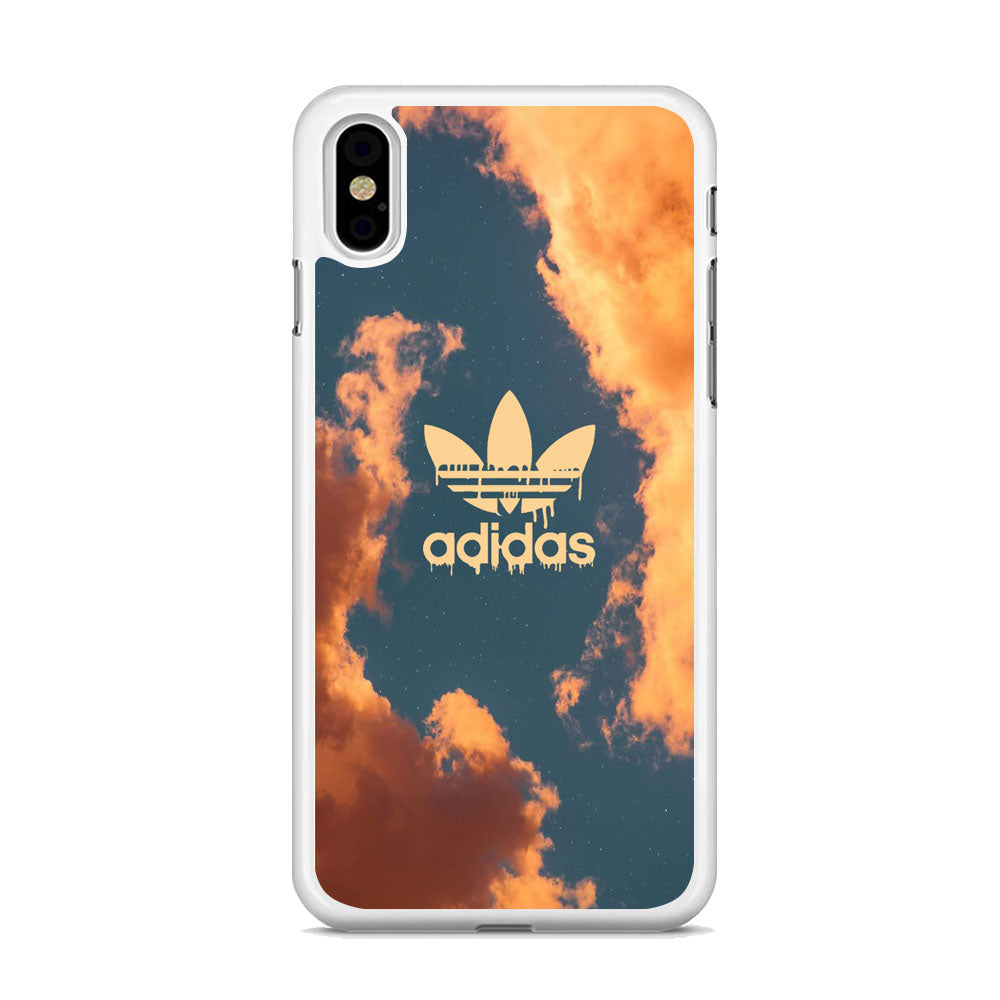 Adidas melted Logo In The Sky iPhone Xs Case