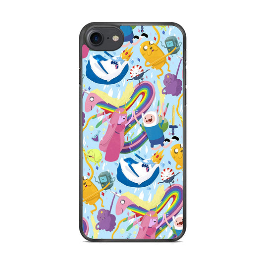 Adventure Time Flying and Playing iPhone 8 Case
