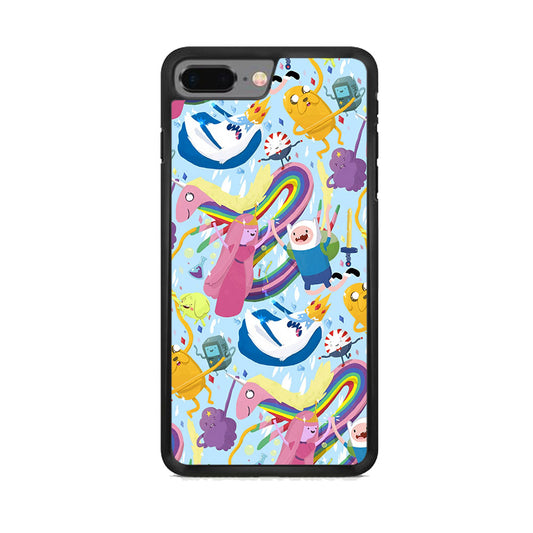 Adventure Time Flying and Playing iPhone 7 Plus Case