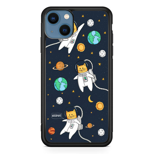 Animal Astronauts Reach for The Star iPhone 13 Case