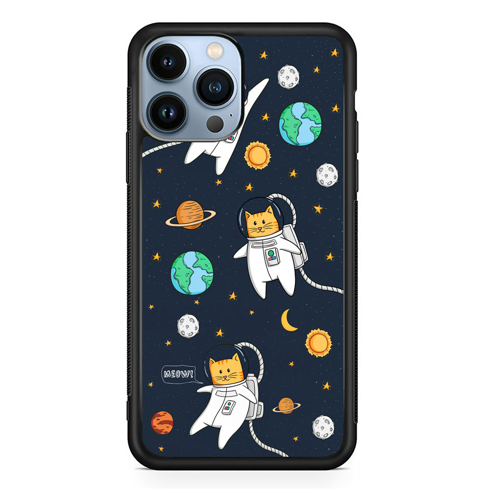Animal Astronauts Reach for The Star iPhone 13 Pro Case