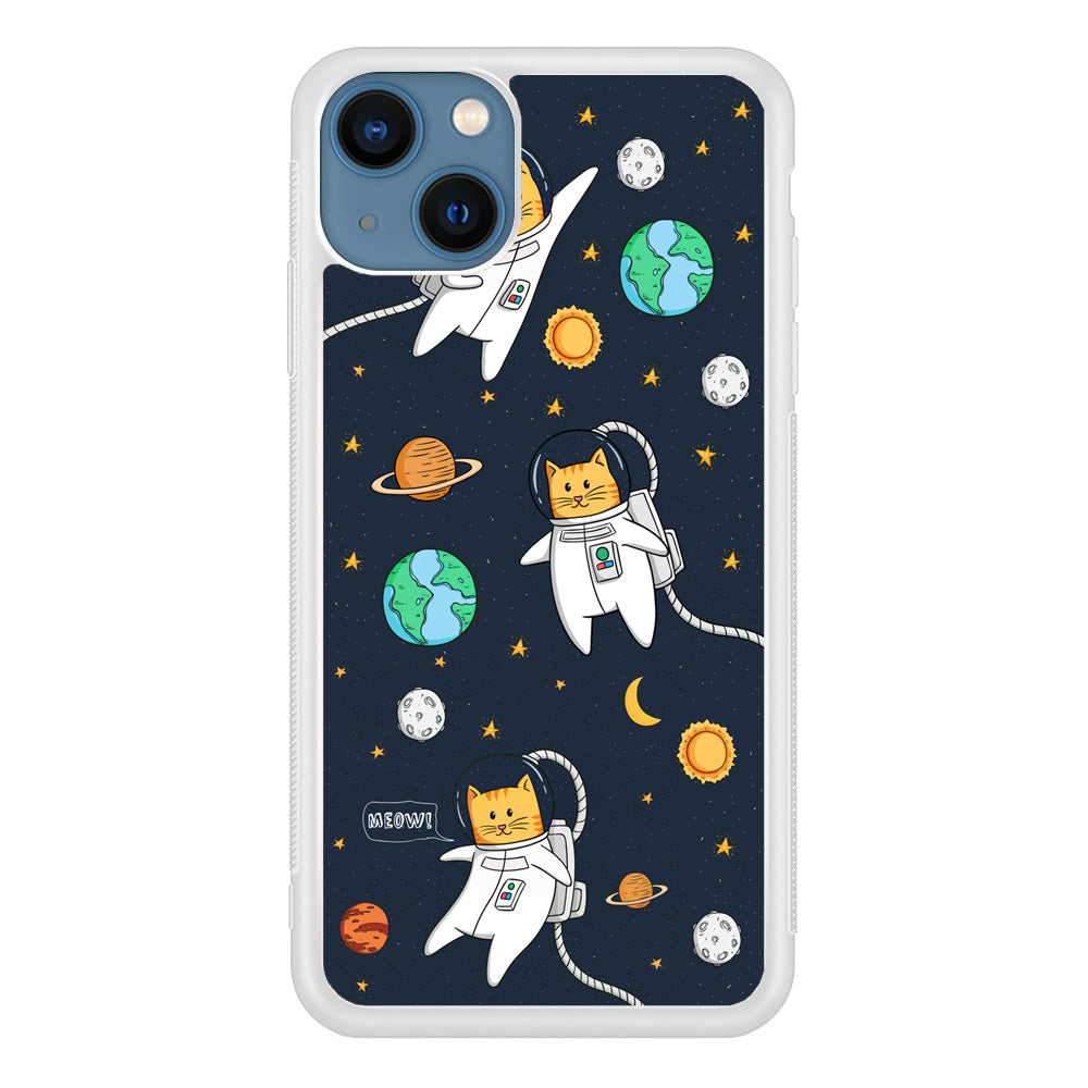 Animal Astronauts Reach for The Star iPhone 13 Case