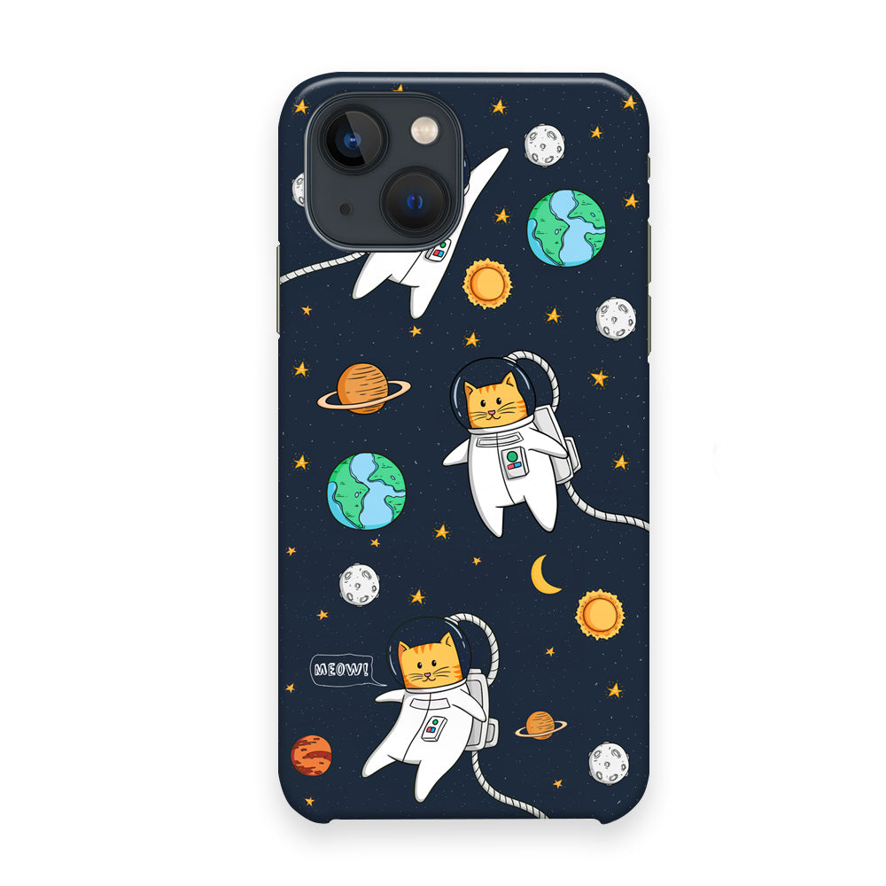 Animal Astronauts Reach for The Star iPhone 13 Case